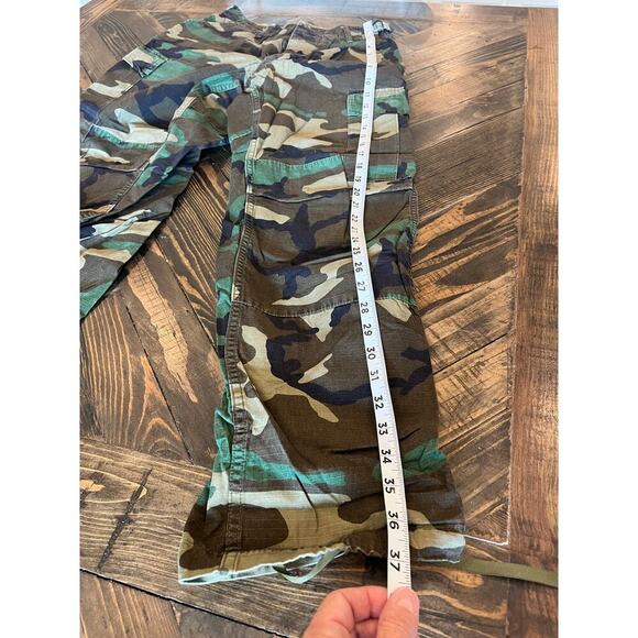 US Navy Camo Combat Military XS Trousers Costume Pockets Uniform Hunting Cargo - Picture 7 of 12